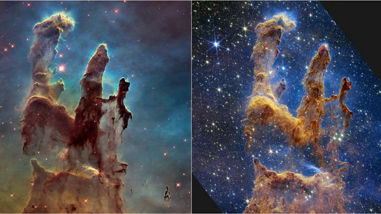 NASA’s James Webb captures stunning photos of Pillars of Creation