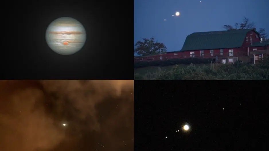 Stargazers capture Jupiter, its 4 moons in rare closest date with Earth